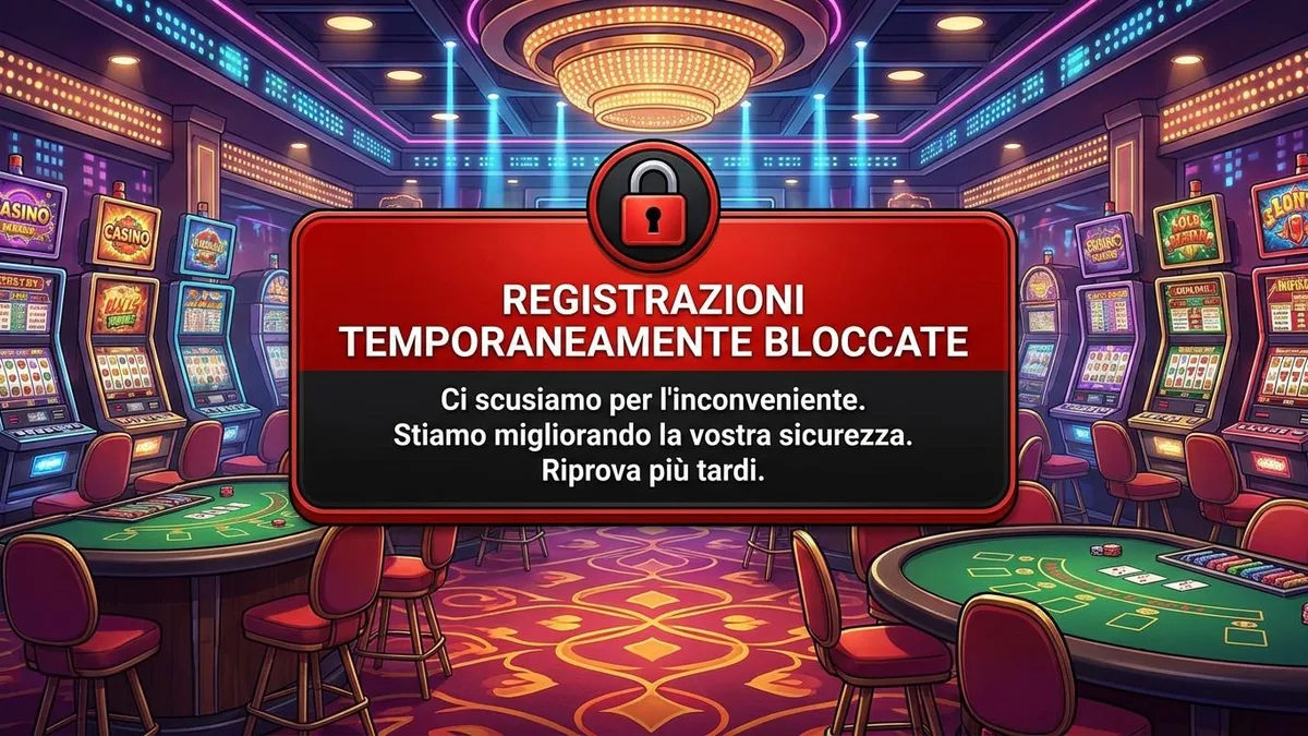 Registrazione con bonus